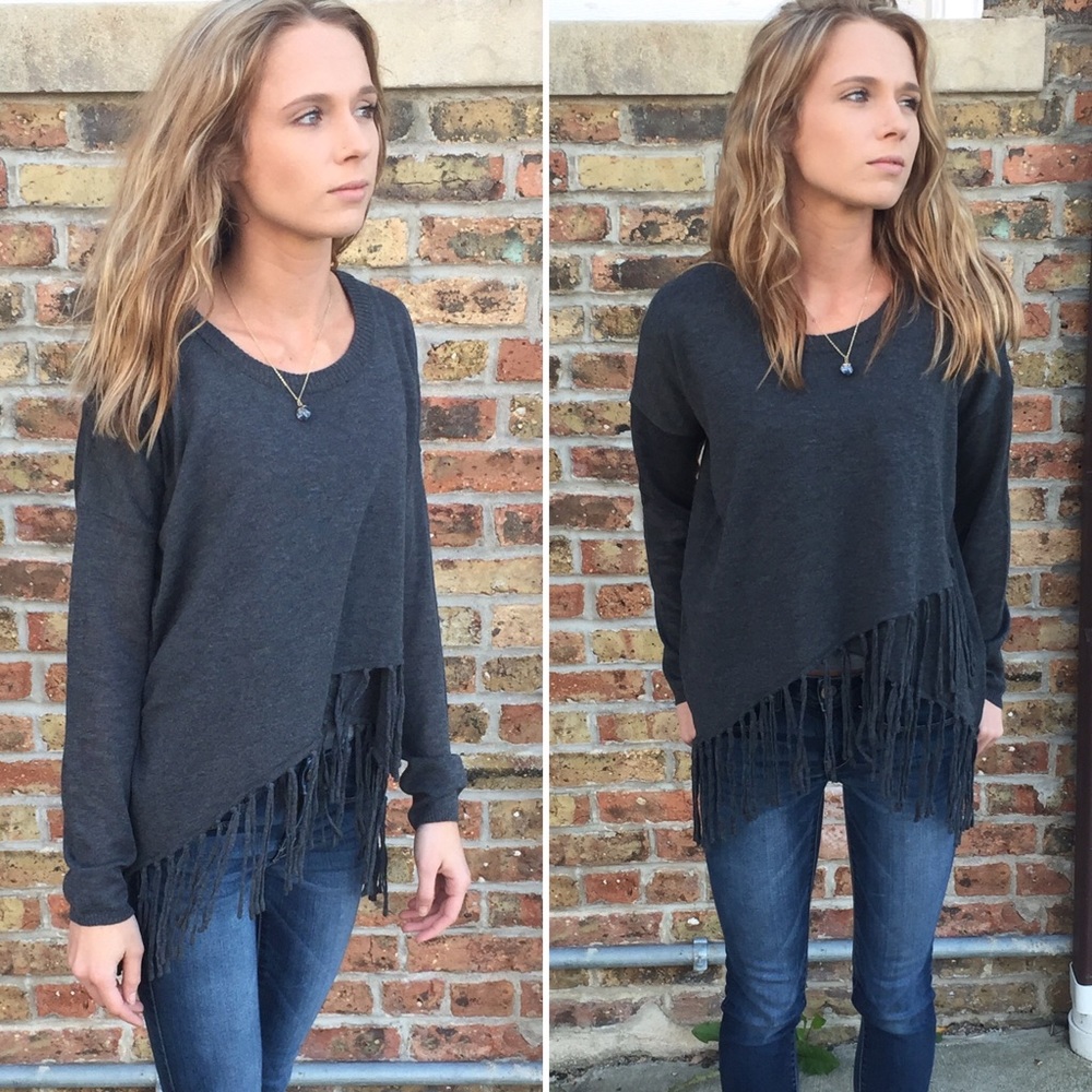Cropped Boho Sweater